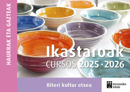 Cursos 2025/2026. Haurrak eta gazteak